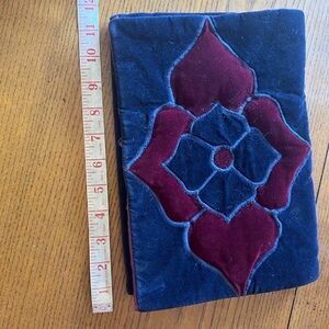 Vintage Velveteen clutch.